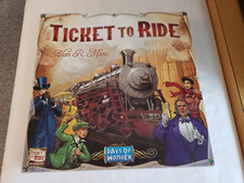 Ticket to Ride Days of Wonder Train Adventure Board Game Alan R Moon Complete