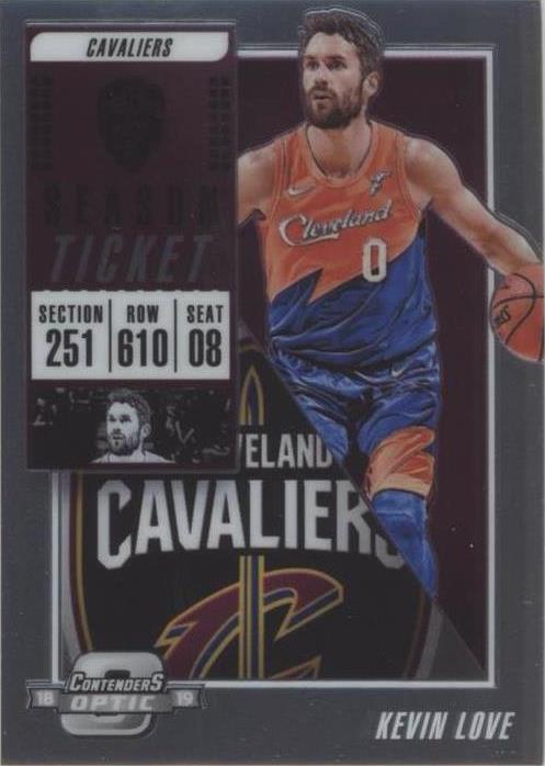 Las mejores ofertas en Panini Contenders Optic Kevin Love 2018-19