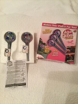 Aqua Globes Mini 2 left Pack set  (1 was missing from package)  (Multi colored)
