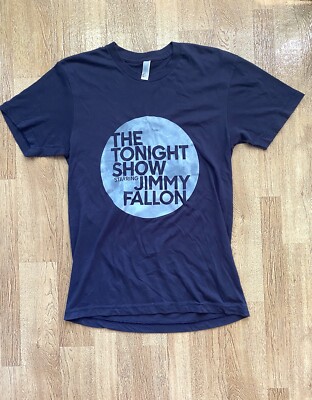 American Apparel 50/50 Navy Blue  The Tonight Show With Jimmy Fallon  T-shirt S