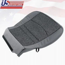 2016 2017 2018 For Dodge Ram 1500 SLT Driver Side Bottom Cloth Seat Cover Gray