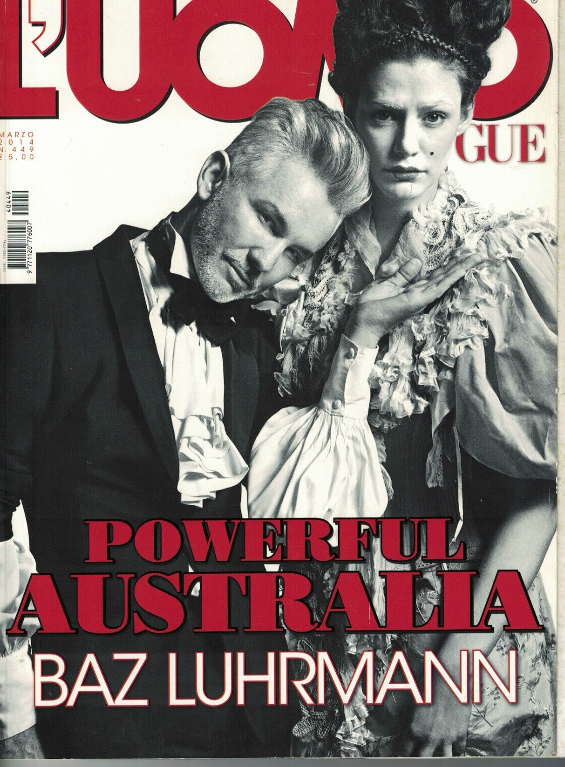 L'UOMO Vogue Magazine March 2014 Baz Luhrmann Nick Cave Cate Blanchett 449