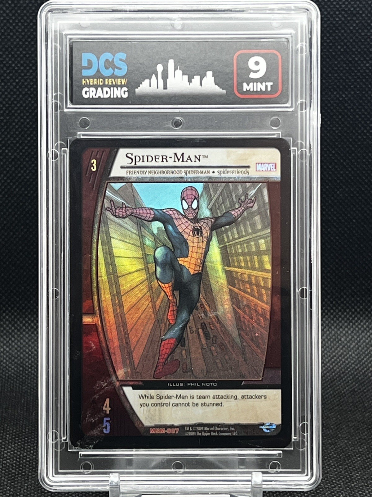 2004 Upper Deck VS System Marvel Web of Spider-Man Booster 1st Edition #MSM-007