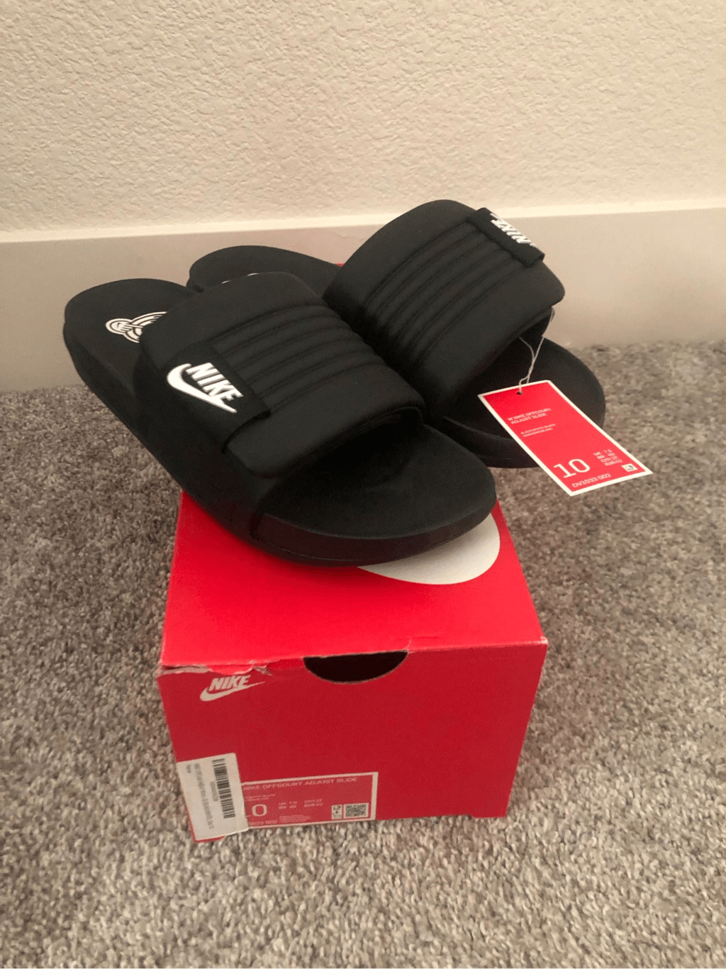 Nike Women's Offcourt Adjustable Slide Sandal 10