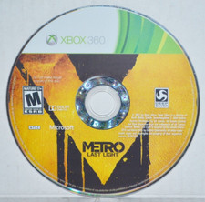 Metro: Last Light (Microsoft Xbox 360, 2013) Video Game MINT🔥