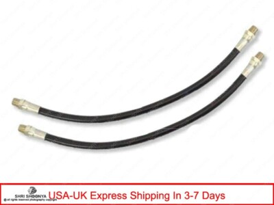 Groz Grease Gun Hoses with outer diameter 8.5 mm Threaded 1/8'' BSPT (M)