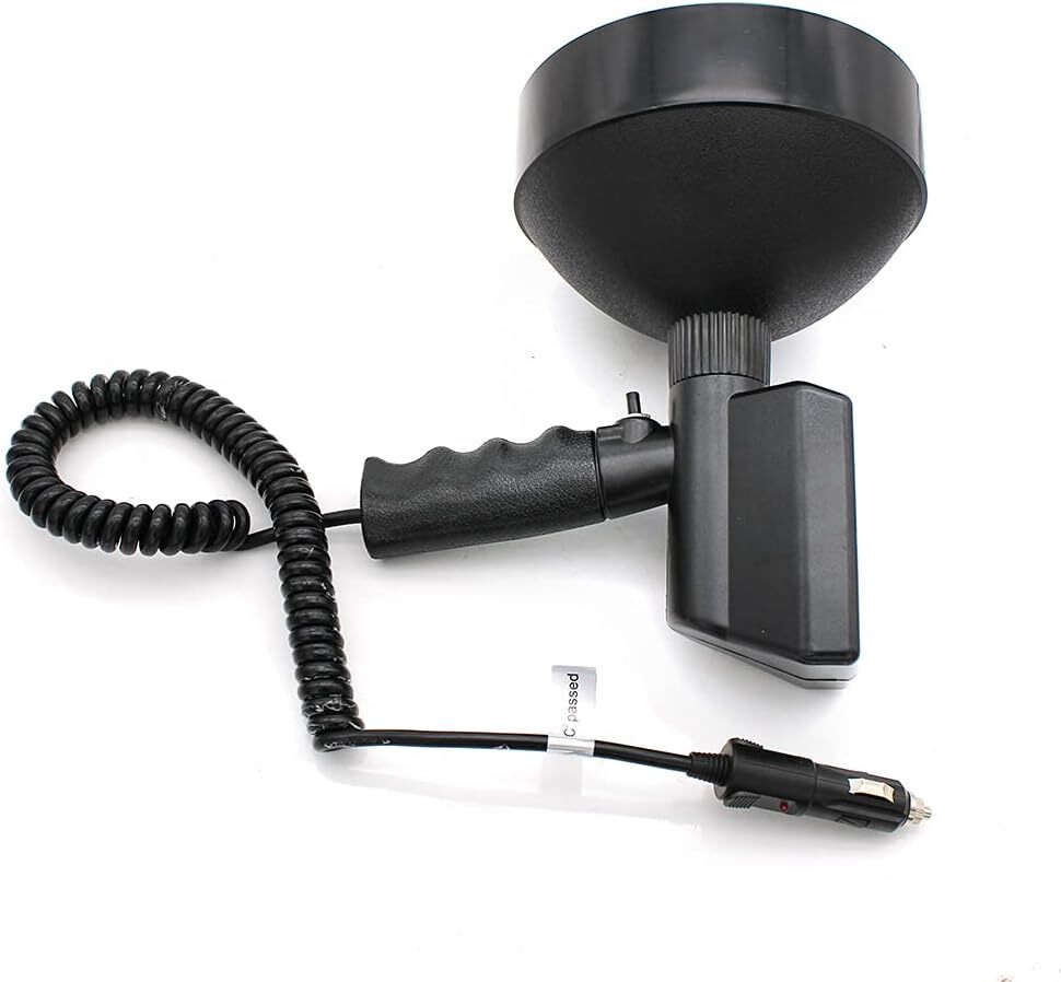 Rechargeable 7-Inch Hunting Spotlight Handheld Flashlight
