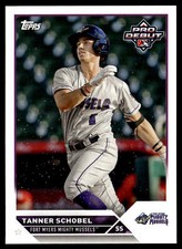 2023 Topps Pro Debut Tanner Schobel #PD-168 Fort Myers Mighty Mussels