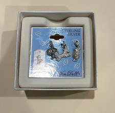 Van Dell Classic Pooh  Sterling Silver Three Charms