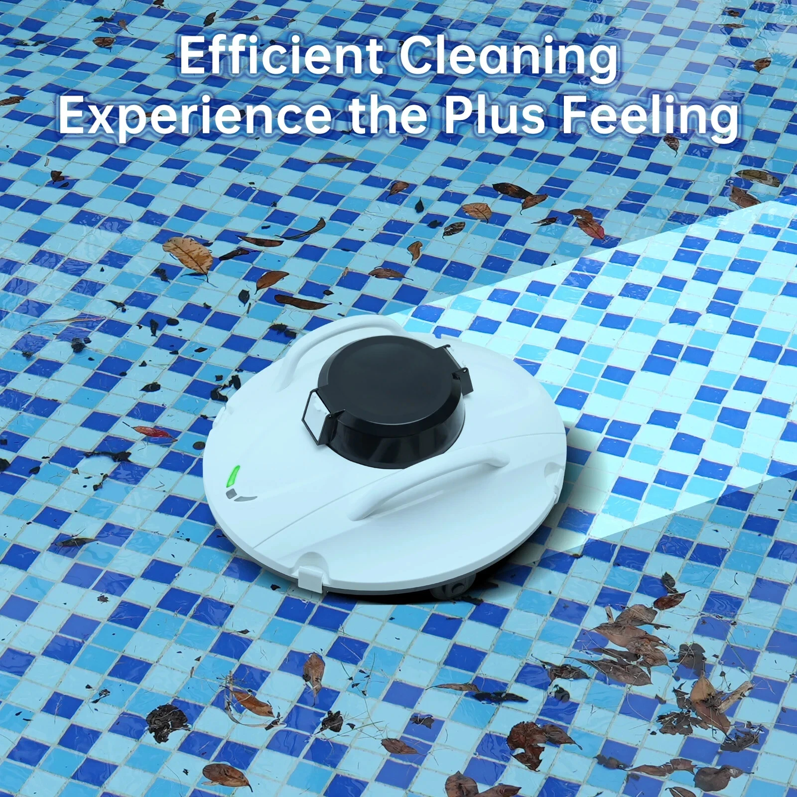 Robot Swimming Pool Vacuum Cleaner Cordless 5000mAh Wireless Automatic Wiper