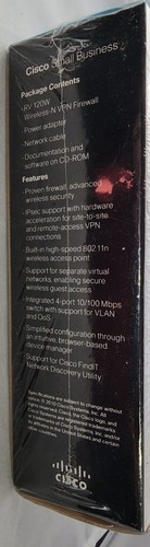 3 x CISCO VPN FIREWALL - WIRELESS-N ROUTER 4PORT ( RV 120W ) - NON-USA - 第 6/6 張圖片