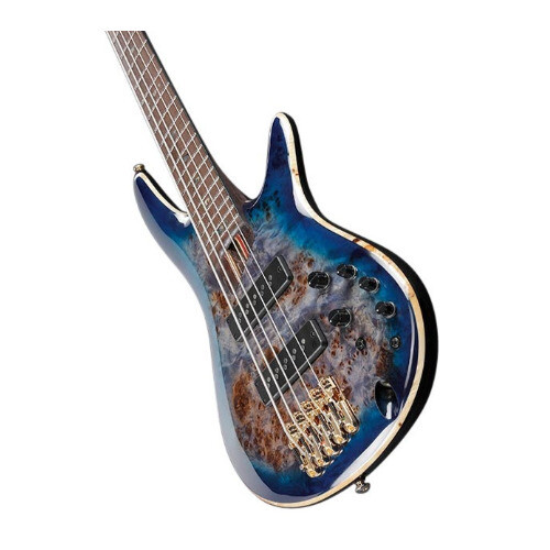 Ibanez SR Premium 5-String Electric Bass Guitar (Cerulean