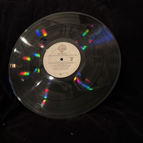 SUPERMAN II - OST Film Soundtrack, Ken Thorne - WB ST LP 1981 w/ inner ETCHED! - Picture 6 of 6
