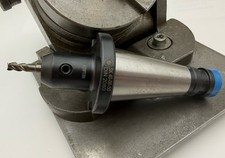 Eppinger SK40 Werkzeugaufnahme DIN 2080 mit Schaftfr&auml;ser &Oslash; ca. 8 mm