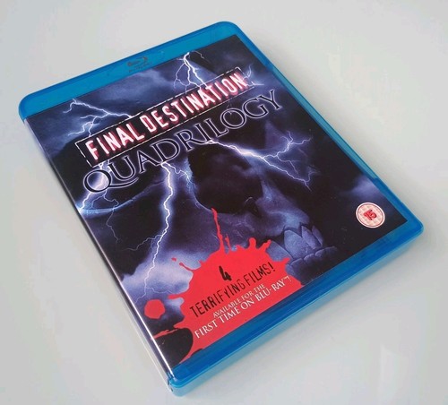 Final Destination Quadrilogy 1-4 Blu-ray Box Set (2011) Horror Region B UK RARE - Bild 3 von 7