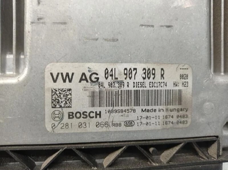 04L907309R centralita motor uce para SKODA SUPERB III (3V3) 2.0 TDI 2015 5372698 - Immagine 4 di 4