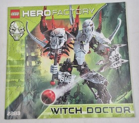 LEGO HERO FACTORY 7 INSTRUCTION MANUAL LOT 6203 2236 2282 2283 6217 2141 2142