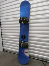 Vintage Kemper Cyclone Snowboard 147cm Liquid bindings Sz Small rare