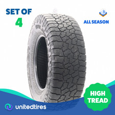 Set Of 4 Used Lt 28570r17 Falken Wildpeak At3w 116113q - 9-1132