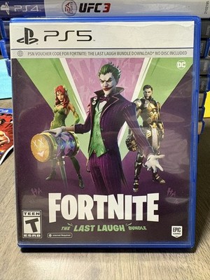 FORTNITE THE LAST LAUGH BUNDLE (CASE & ART ONLY) PS5 