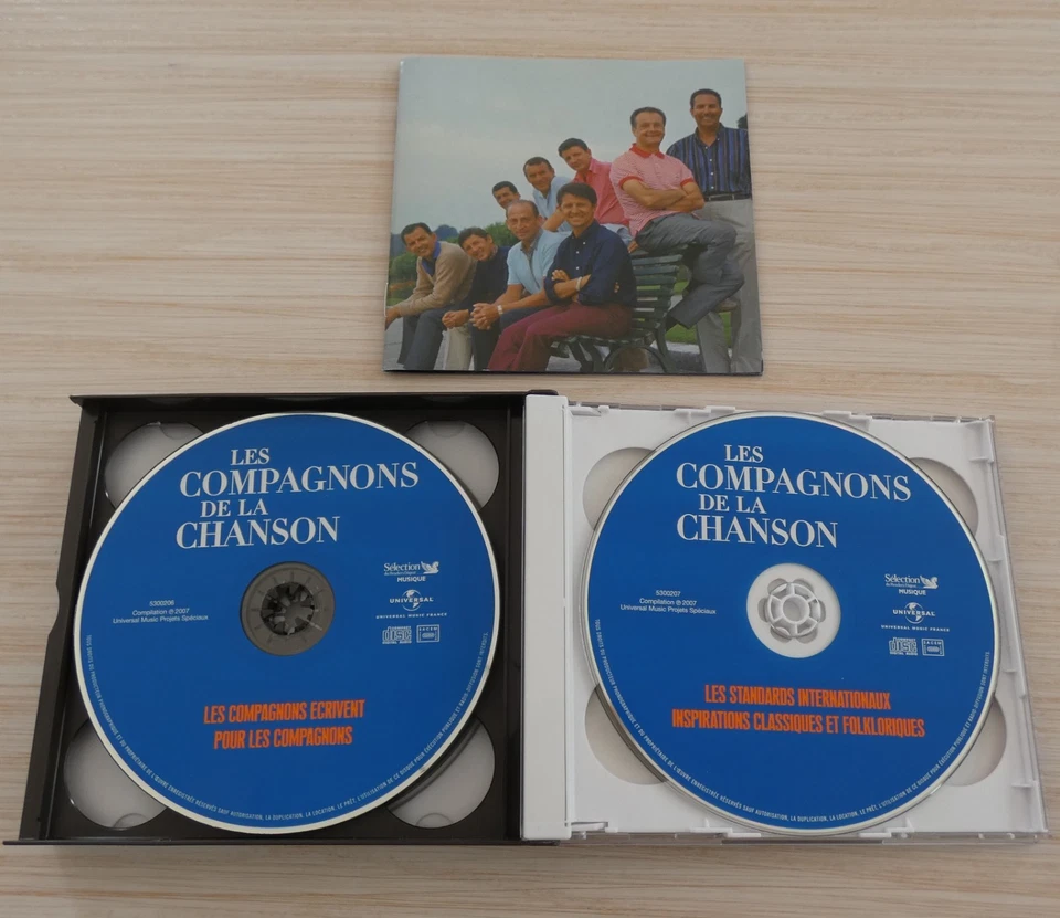 BOX 5 CD COMPILATION READER'S DIGEST LES COMPAGNONS DE LA CHANSON 94 TITRES - Bild 3 von 4