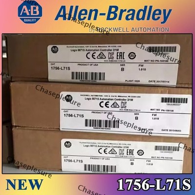 New Factory Sealed AB 1756-L71S Ser B GuardLogix Automation Controller 1756L71S