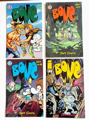 Bone Jeff Smith Lot of 4 ( Mixed) from VG to VF #7 5th Print; Others 1st Prints