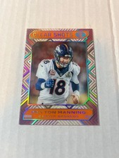 2020 Clear Shots Panini Illusions Orange Peyton Manning #16