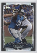 2014 Topps Black 53/59 Nick Fairley #133 0a3