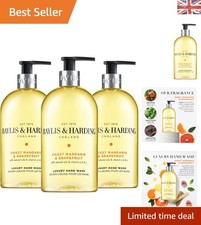 Luxury Sweet Mandarin & Grapefruit Hand Wash - 500ml Pack of 3 -  Friendly 5.99 per litre