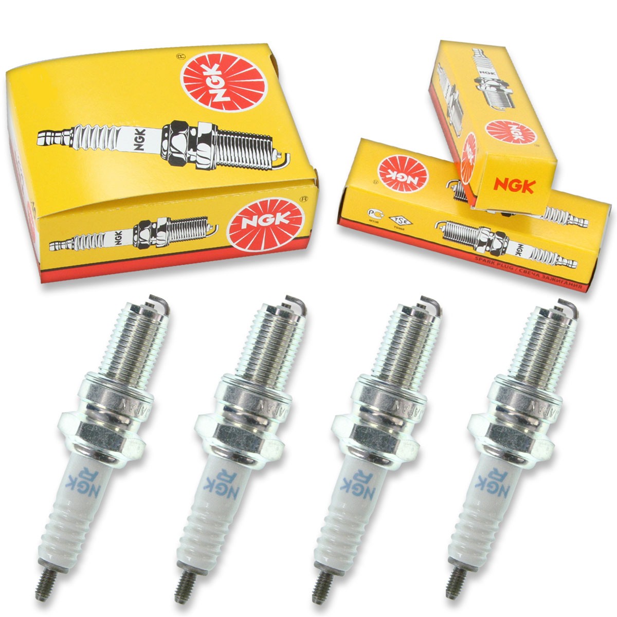 4 pc NGK 3437 DR9EA Standard Spark Plugs for X3CP0 X27ESR-U RAX92C kp