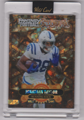 Wild Card 2026 Steampunk- Jonathan Taylor Colts- FSPOG10-JT 2/5-NM-MT-Encased