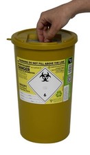 Image of 2X Sharpsguard Sharps Bin 5 litre Yellow (Multi Pack)