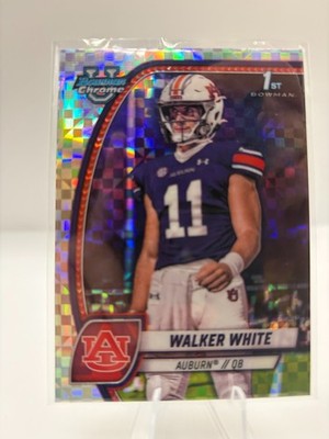 Walker White 2024 Bowman Chrome University X-Fractor
