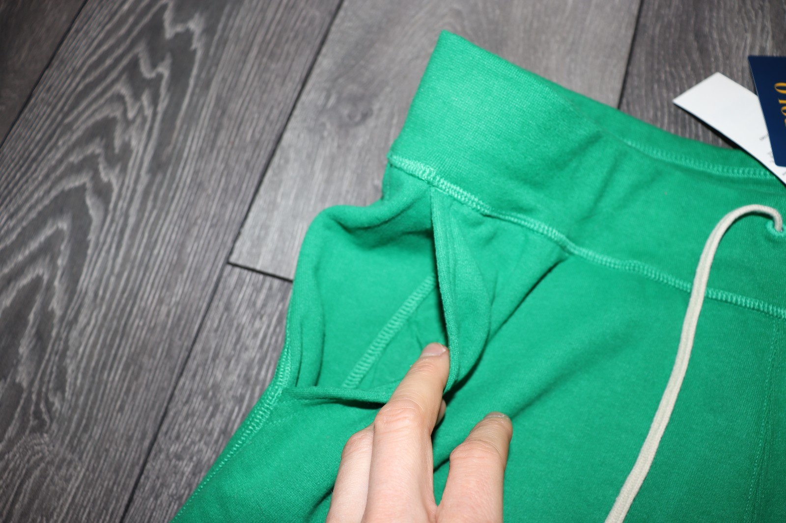 NWT MENS POLO RALPH LAUREN COTTON SHORTS BILL GREEN WITH POCKETS SIZE MENS LARGE thumbnail 3