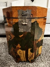 🔥 RARE & UNIQUE 🔥 CHINESE ELM STORAGE TRUNK - ONE OF A KIND PIECE!