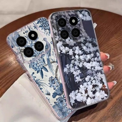 Hülle für Xiaomi Redmi Note 15 14 13 Pro 14T 14C X7 Blumen TPU-Schutz Case Cover