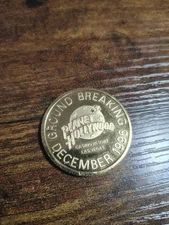 Planet Hollywood Ground Breaking 1996 Token