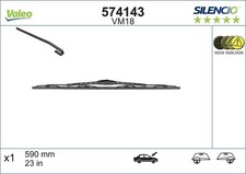 VALEO Wischblatt Scheibenwischer SILENCIO CONVENTIONAL SINGLE 574143 für E38 E32