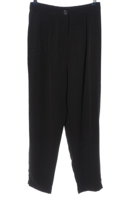 H&M DIVIDED Stoffhose Damen Hose Gr. DE 36 schwarz Business-Look