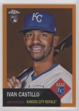 2022 Topps Chrome Platinum Anniversary Orange Refractor 15/25 Ivan Castillo 4z8