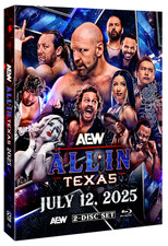 Official AEW All Elite Wrestling - All In Texas 2025 Event 2 Disc Blu-Ray