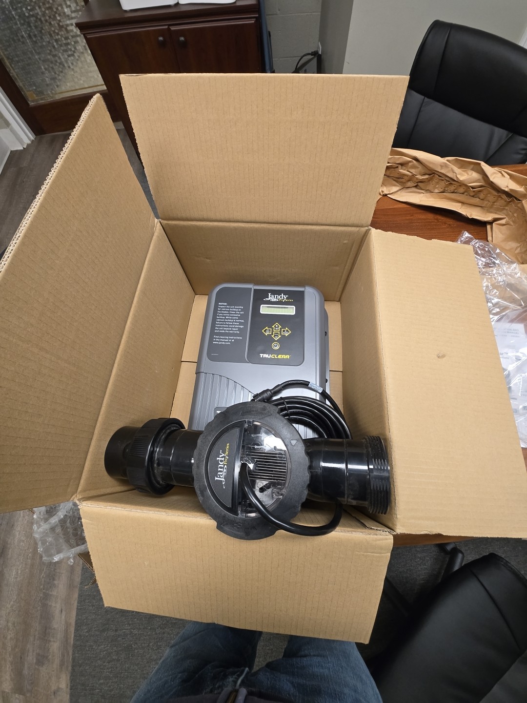 Jandy TruClear 11P Salt Water System With A TruClear 11KU Salt Cell
