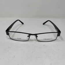 SMART COLLECTION EYEWEAR S7268 53-17-138 GUNMETAL BLACK FLEX HINGE EYEGLASS /T35
