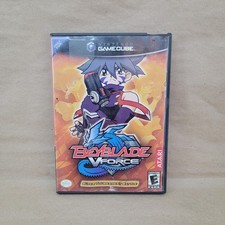 Beyblade V Force (Nintendo GameCube, 2003) Game & Case NO Manual Tested & Works