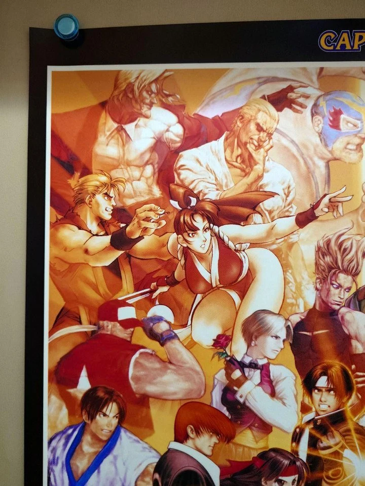Póster Promocional Colección Street Fighter B2 Edición Limitada Raro, Raro Softw Foto 3 de 4