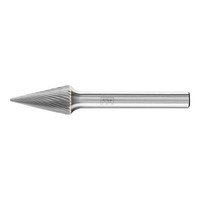 Pferd Tools Hartmetall FräSstift Spitzkegel Skm Ø 10X20Mm Schaft-Ø 6 Mm Z5