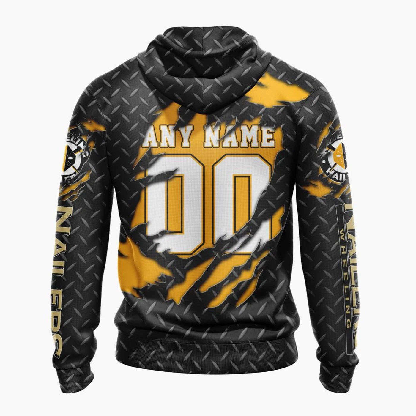 Personalized Wheeling Nailers Hoodie