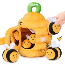JoyCat Soft Baby Beehive with Sensory Bees Toy
