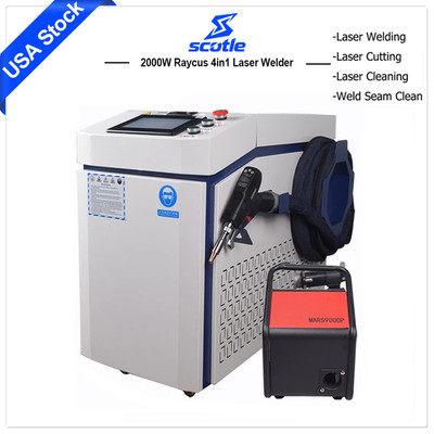 2000W 4in1 Raycus Handheld Laser Welder Laser Welding Cutting Cleaning Machine